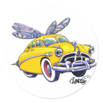 Hudson Hornet stickers by hot_art_studio Hudson Hornet stickers