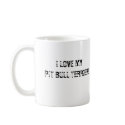 Hudson - I Love My Pit Bull Terrier! Mug