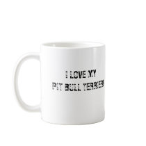 Hudson - I Love My Pit Bull Terrier! Mug