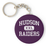 Hudson - Raiders - High School - Hudson Wisconsin Keychain