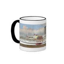 Hudson River Steamer 1877 Bookmark mugs by MyBookmarks Hudson River Steamer 1877 Bookmark mugs
