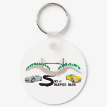 Hudson Valley Club Keychain by xmicrozazzle Hudson Valley Club Keychain