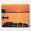Hudson Yacht Club Sunset Mouse Pad mousepads by MiySpirit Hudson Yacht Club Sunset Mouse Pad mousepads