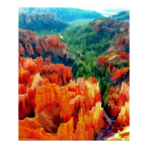 Hues of the Hoodoos in Bryce Canyon National Park posters
