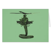 Huey Cobra Helicopter cards by SEVETHEAPEMAN Huey Cobra Helicopter cards