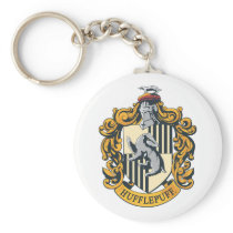 Hufflepuff Crest Key Chain
