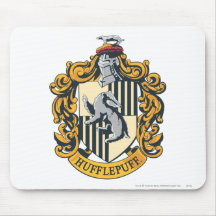Hufflepuff Crest Mouse Pads