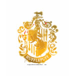 Hufflepuff Crest - Splattered T Shirt
