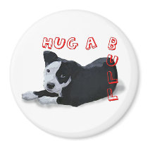 Hug-A-Bull Refrigerator Magnet