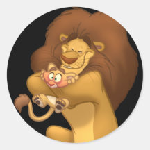 Hug-a-Cub Stickers