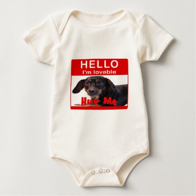 Hug A Dachshund Tshirt by fashionfiles