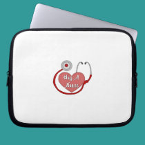 Hug A Nurse laptop sleeves