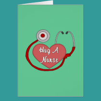 Hug A Nurse cards