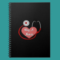Hug A Nurse notebooks