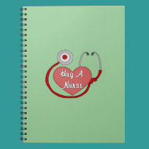 Hug A Nurse notebooks