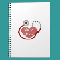 Hug A Nurse notebooks