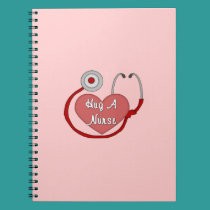 Hug A Nurse notebooks