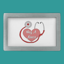 Hug A Nurse belt buckles