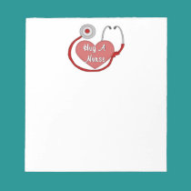 Hug A Nurse notepads