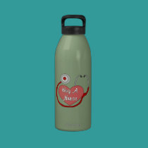 Hug A Nurse water bottles