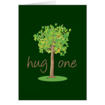 Hug a Tree Cards