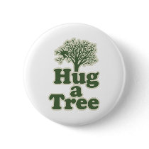 Hug a Tree for Earth Day Pins