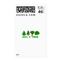 Hug a Tree postage by bartstshirts Hug a Tree postage