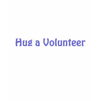 Hug a Volunteer t-shirts