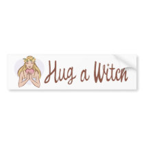 Hug a Witch Bumper Stickers