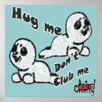 Hug, don;t Club Poster