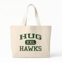 Hug - Hawks - Hug High School - Reno Nevada bags