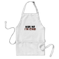 Hug Me I'M Emo aprons