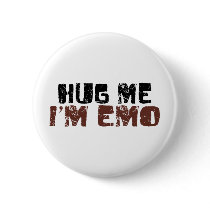 Hug Me I'M Emo buttons