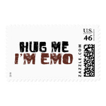 Hug Me I'M Emo Stamp