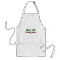 Hug Me I'M Organic aprons