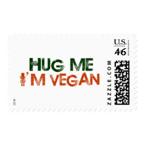 Hug Me I'M Vegan Postage