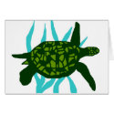 Hug me sea turtle blank card by marcya7 Hug me sea turtle blank card