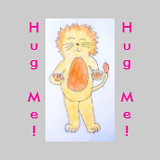 Hug Me sticker