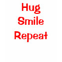 Hug, Smile, Repeat t-shirts