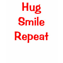 Hug, Smile, Repeat t-shirts
