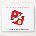 Hug Someone mousepads