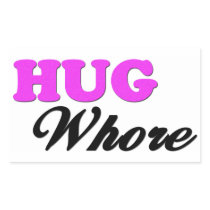 Hug Rectangle Stickers