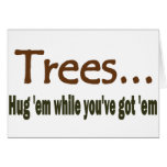 Hug Trees cards
