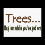 Hug Trees postcards