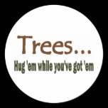 Hug Trees stickers