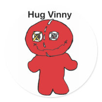 Hug Vinny Sticker by bumpybrains Hug Vinny Sticker