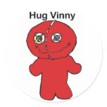 Hug Vinny Sticker