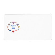 Hug Your Mom Personalized Shipping Labels