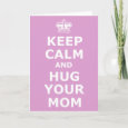 Hug your mom mother's day card