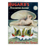 Hugard's ~ Fascinating Illusion Vintage Magic Act Cards